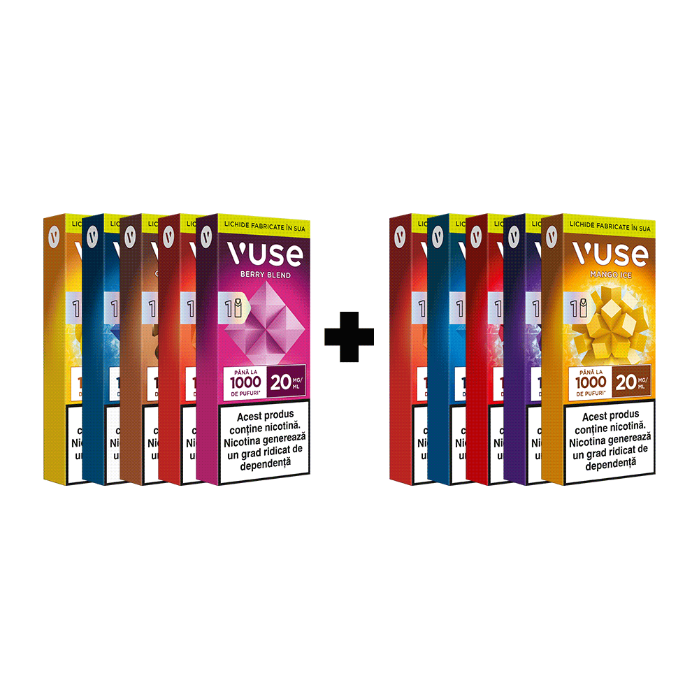 Oferta 10 pachete Vuse Capsule la pret de 5